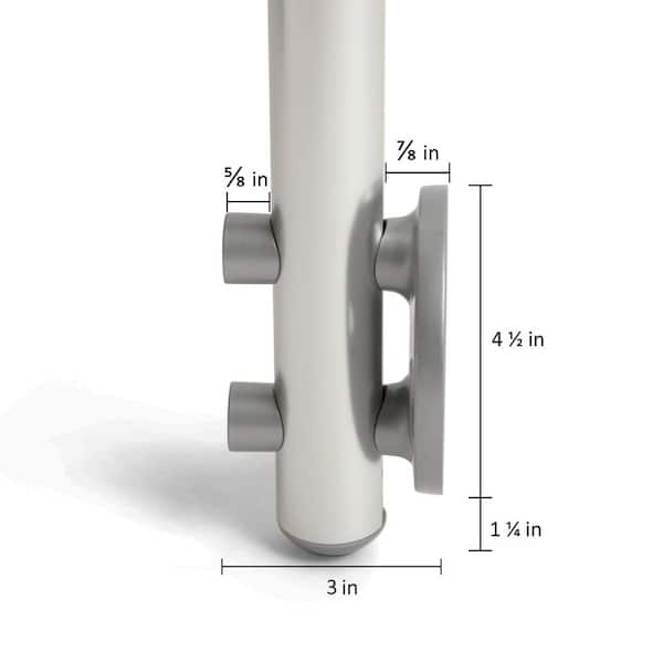 Dolle Prova PA2a 42 in. x 1.5 in. Side Mount Aluminum Post