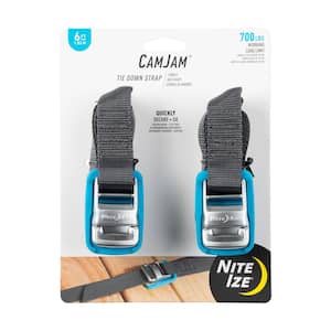 CamJam 6 ft. Tie Down Strap (2-Pack)