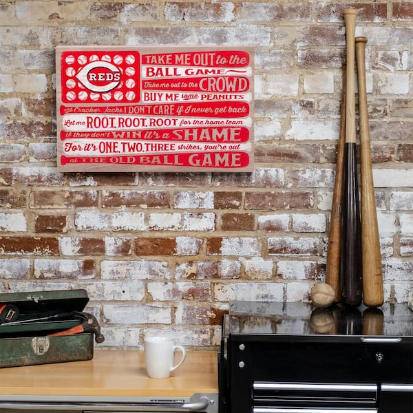 WRAPPED CANVAS Cincinnati REDS the Big Red Machine Print 