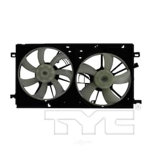 Dual Radiator and Condenser Fan Assembly 2016-2019 Toyota Prius 1.8L