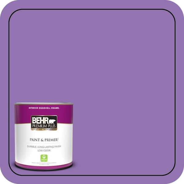 BEHR PREMIUM PLUS 1 qt. #P570-5 Romantic Moment Eggshell Enamel Low Odor Interior Paint & Primer