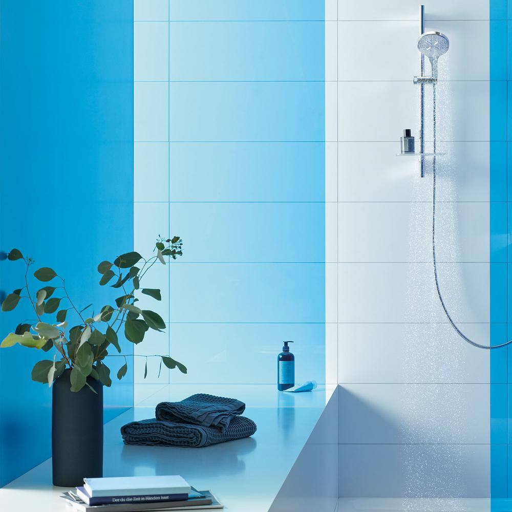 Chrome Adjustable Handheld Shower with 3 Spray Functions