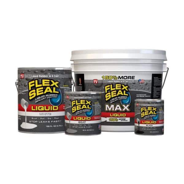 Flex Seal 1 gal. Liquid Rubber Sealant, Black