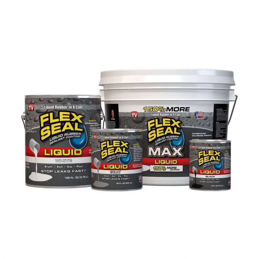 Buy Flex Seal Liquid Black 32 Oz. Liquid Rubber Sealant Coating Online