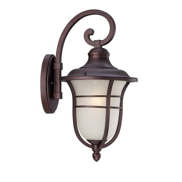 Acclaim Lighting Montclair Collection 1-Light Architectural Bronze Outdoor Wall Lantern Sconce Light