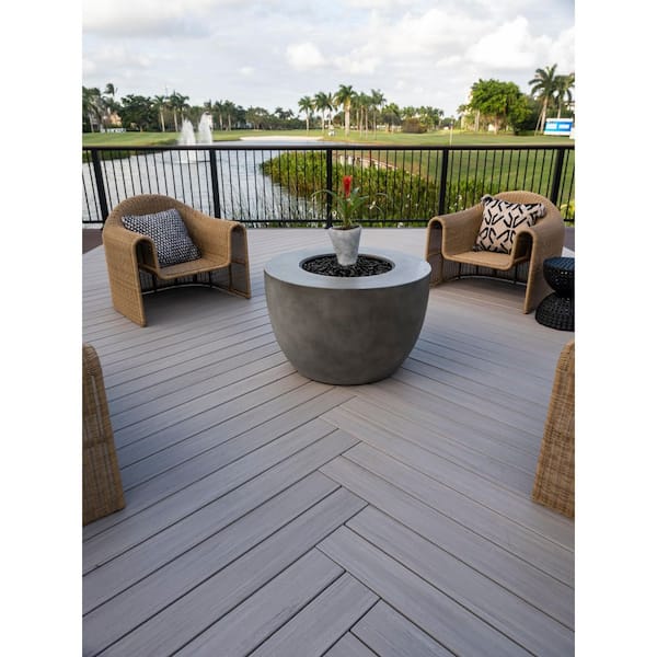 TimberTech Advanced PVC Landmark 5/4 in. x 6 in. x 16 ft. Square