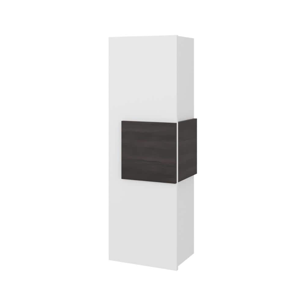 White Medicine Cabinet with 3 Interior Shelf Wall Mounted for Bathrooms, Laundry Rooms, Compact Areas price history on PriceWatchPro