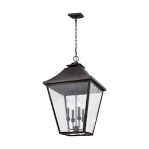 Galena 4-Light Sable Outdoor Pendant Light