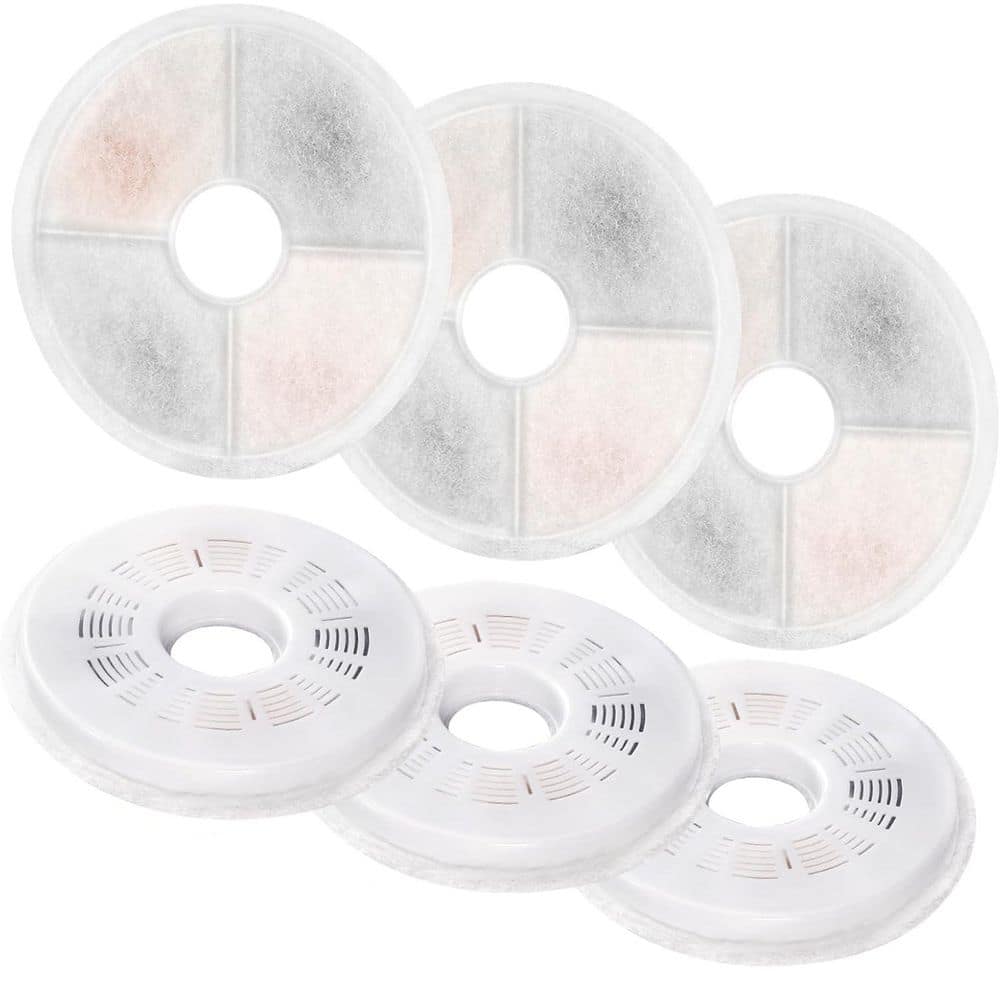 Cirfifth YUESUO Cat Water Fountain Filters, 12 Pack Cat Fountain Filter Replacement, For Square Cat Water Fountain Inside : Buy Online At Best Price In KSA - Souq Is Now - View #3