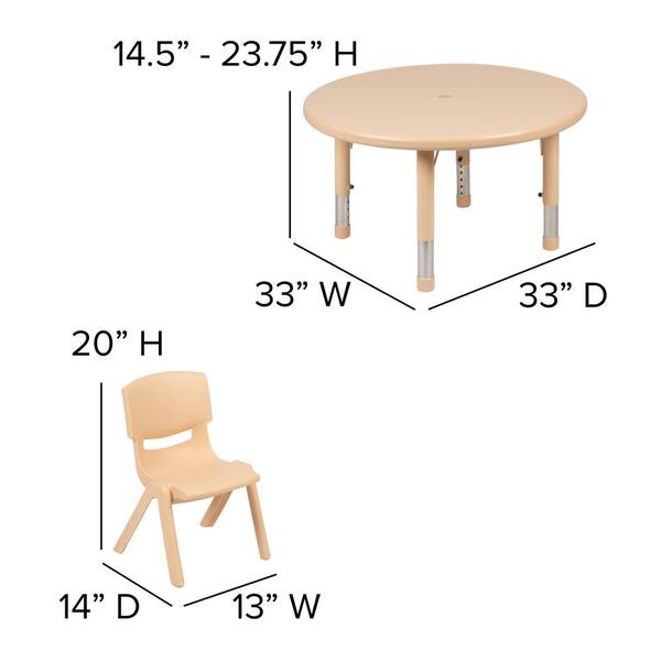 Carnegy Avenue Green Kids Table