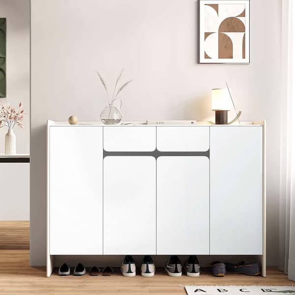 Twinkle Glitter Pearl White Vinyl Peel and Stick Wallpaper Roll Self-Adhesive Glossy Contact Paper (Covers 36 sq. ft.)