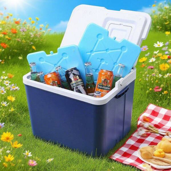 OGETFUUR 4-Piece 13 x 10 x 0.5 in. Large Quick Freeze Long Lasting