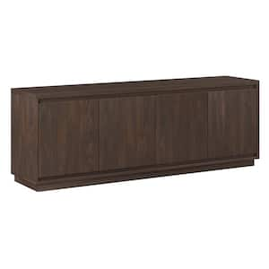 Presque 68 in. Alder Brown TV Stand Fits TV's up to 75 in.