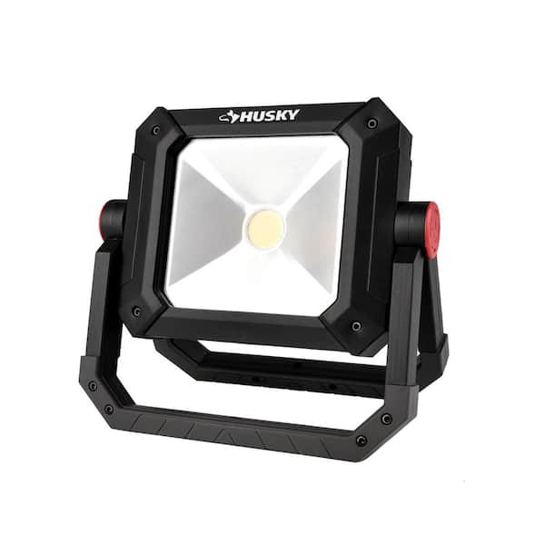 Husky 2000 Lumens Rechargeable LED Work Light EL2206 The Home Depot