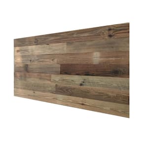 Rustic Look Naturally Weathered Reclaimed Barn Wood Panels Wall Art (Covers 30 sq. ft.)