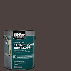1 gal. #PPU5-20 Sweet Molasses Semi-Gloss Enamel Interior/Exterior Cabinet, Door & Trim Paint