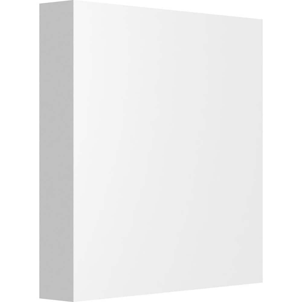 1 in. x 6 in. x 6 in. PVC Standard Sedgwick Rosette with Square Edge Moulding price history on PriceWatchPro
