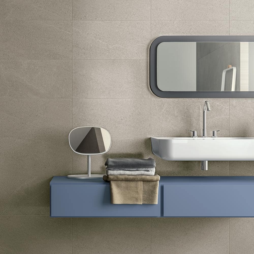 Jefferson Rock 12" x 24" Matte Porcelain Floor and Wall Tile
