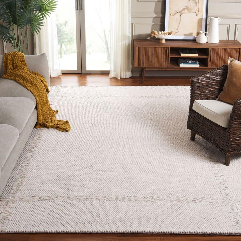 Natura 8 ft. x 10 ft. Ivory Cross Border Area Rug price history on PriceWatchPro