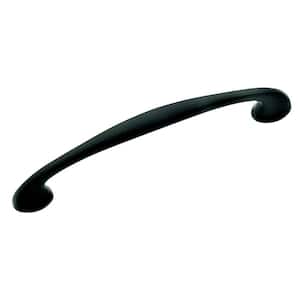 Everyday Heritage 3-3/4 in. (96mm) Classic Matte Black Arch Cabinet Pull