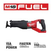 M18 FUEL 18V Lithium-Ion Brushless Cordless SUPER SAWZALL Orbital Reciprocating Saw W/ HIGH OUTPUT XC 8.0Ah Battery