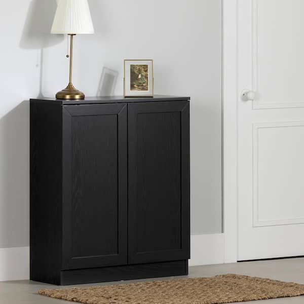 South Shore Essence Black Oak 31.25 in. Cabinet