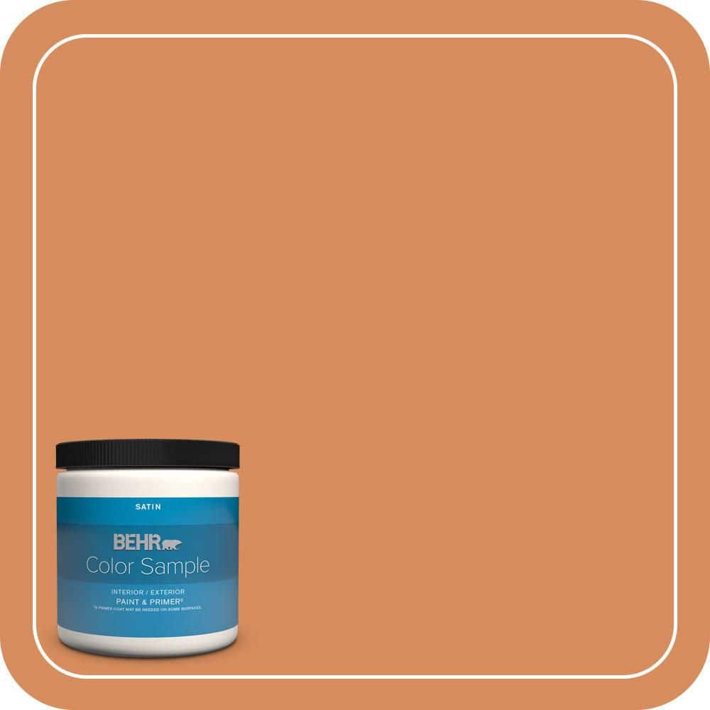 8 oz. #M220-6A Blazing Autumn Satin Enamel Interior/Exterior Paint & Primer Color Sample price history on PriceWatchPro