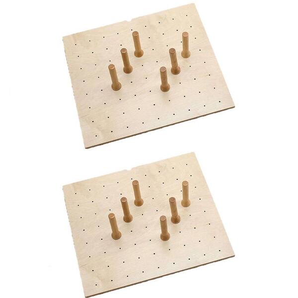 Rev-A-Shelf Deep Drawer 9 Peg Board System for Drawers Up to 24 in. (2-Pack)