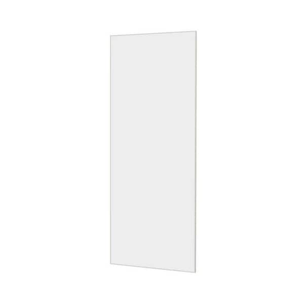 Unbranded White 31 in. W x 70 in. H Rectangle Metal Full Length Mirror Leaning or Wall Mounted for Bedroom, Living Room, Corridor