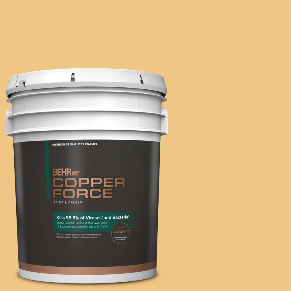 COPPER FORCE 5 gal. M2904 Garbanzo Paste SemiGloss Enamel Virucidal