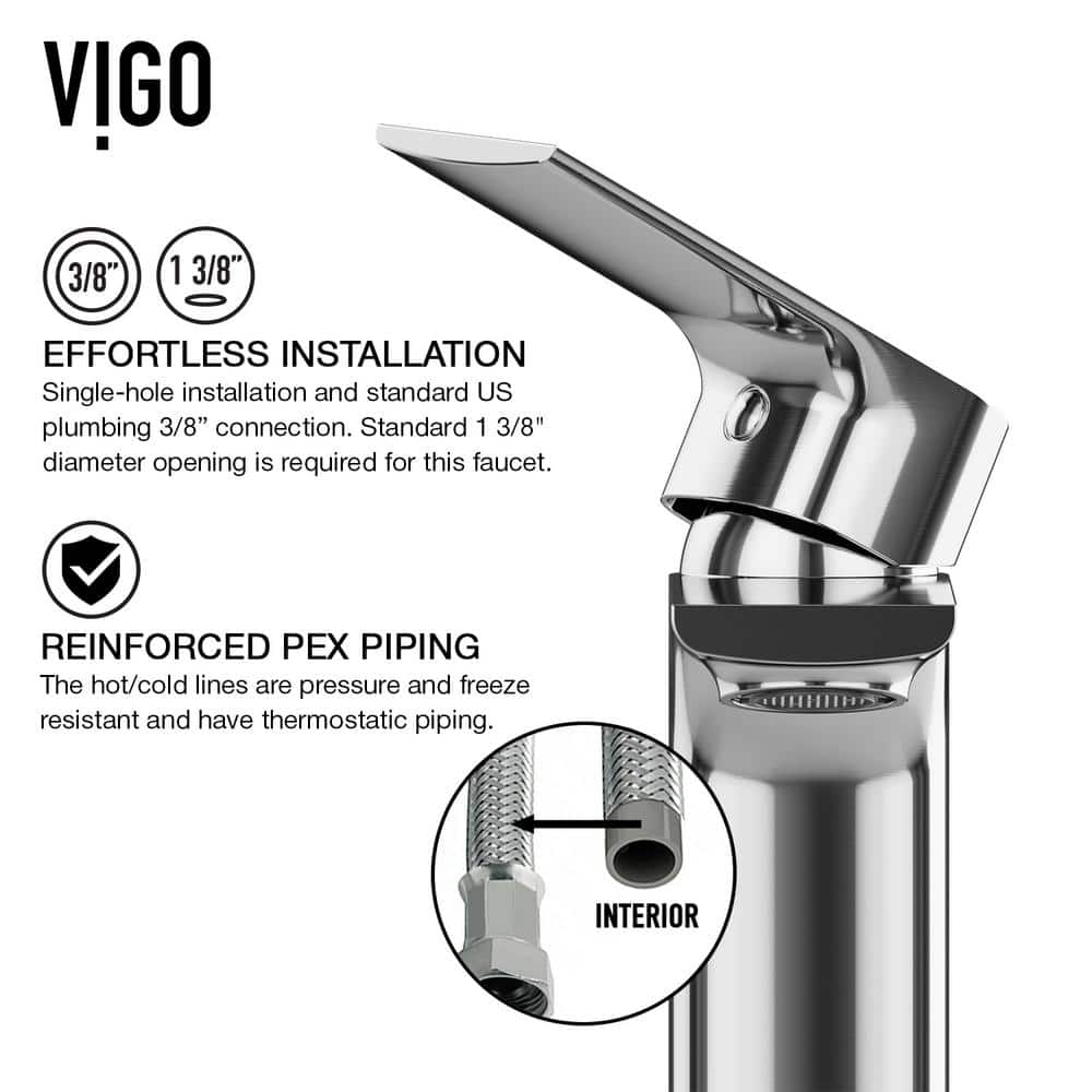 Norfolk Modern Black Brass Vessel Bathroom Faucet