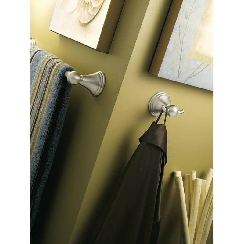 Moen Brushed Nickel 18-Inch Wall Mounted Towel Bar