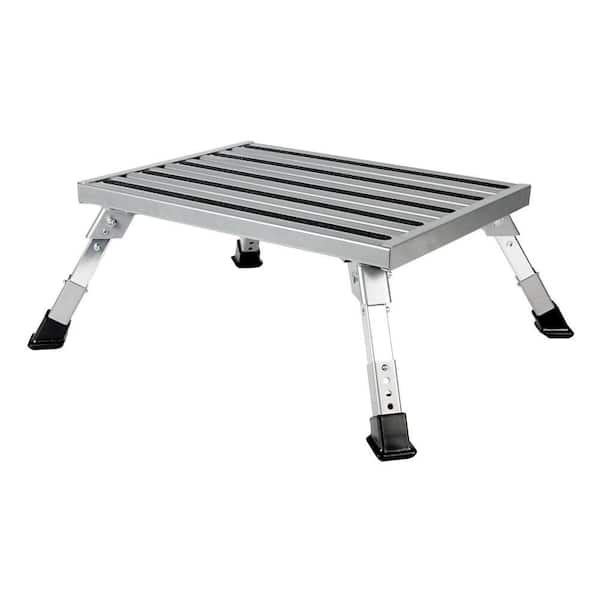 Camco Adjustable Aluminum Platform Step