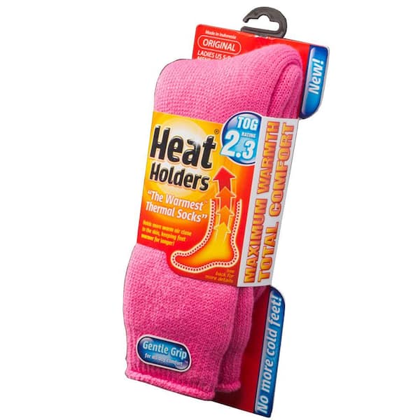 Heat Holders Ladies Heat Holder Socks in Pink