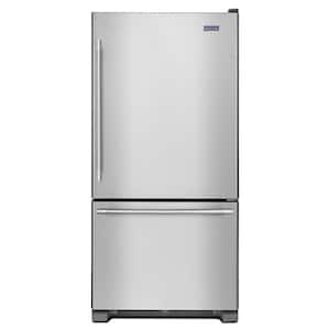 22 cu. ft. Bottom Freezer Refrigerator in Fingerprint Resistant Stainless Steel