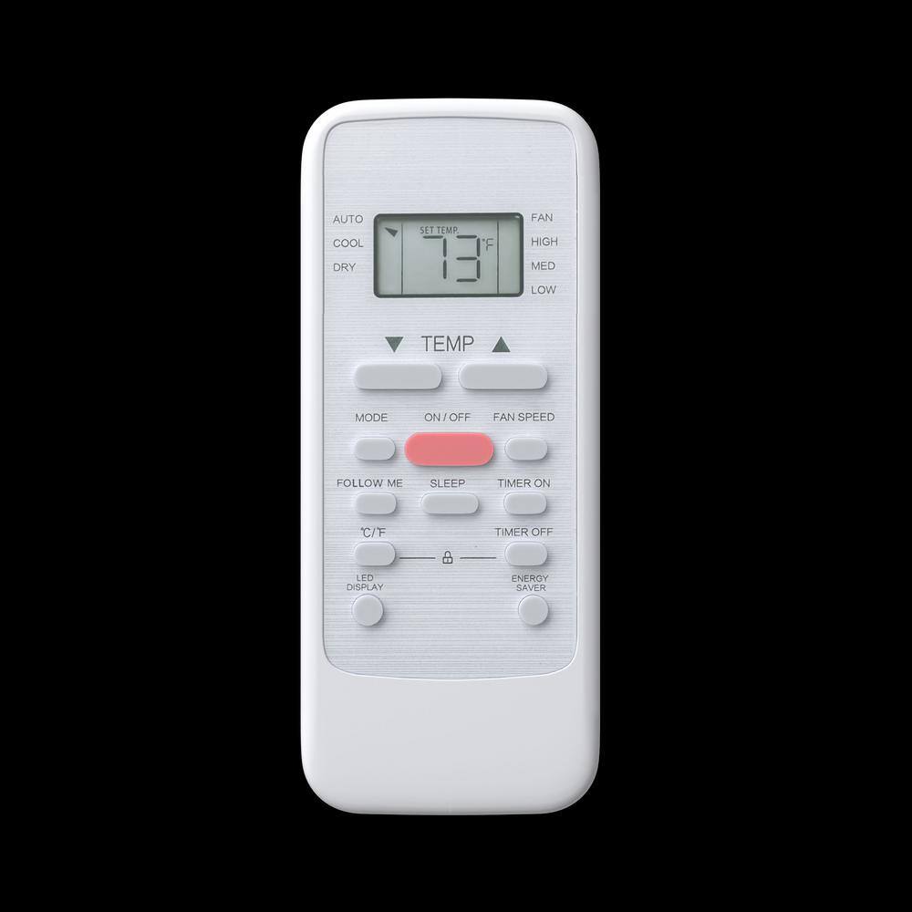 Durastar 10,000 BTU White Window Air Conditioner with Remote Control
