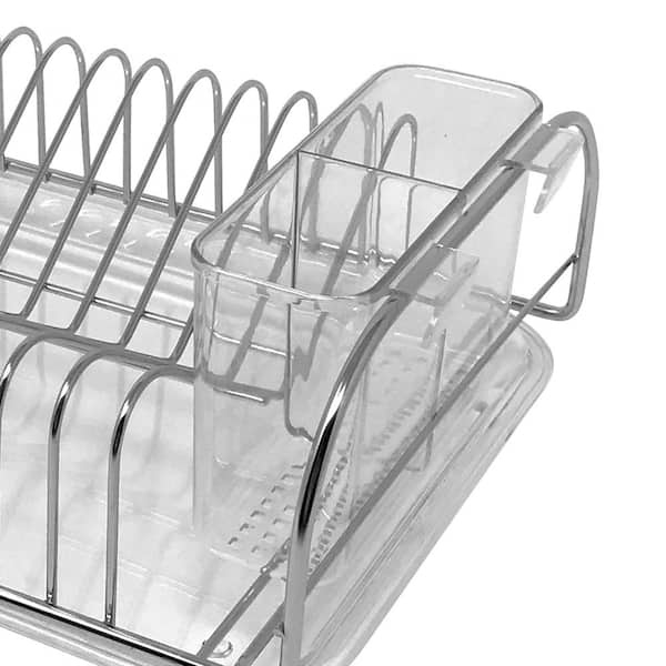 Better Houseware 3-Piece Compact Dish Rack Drainer Set 3423 The