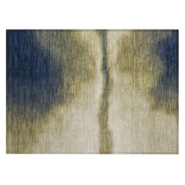 Chantille Machine Washable Indoor/Outdoor Abstract ACN2419 Wheat 2 ft. x 3 ft. Accent Rug