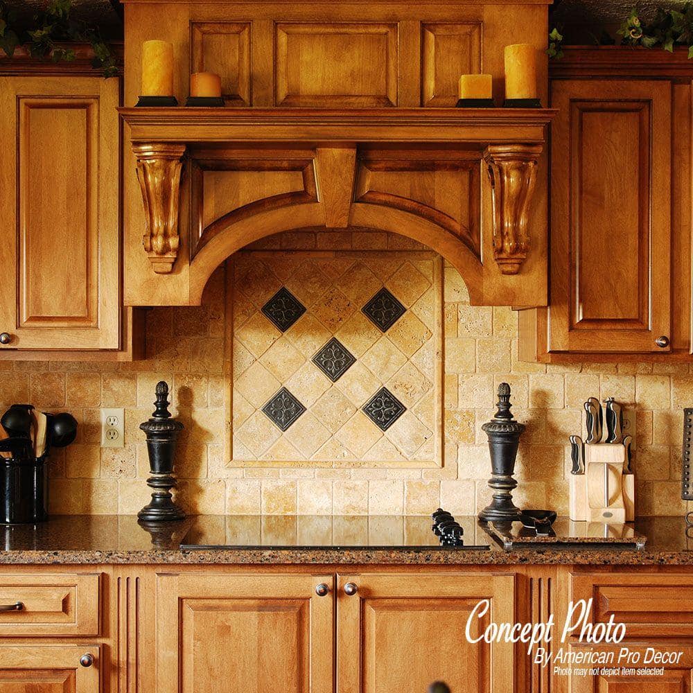 Unfinished Solid Alder Classic Traditional Wood Corbel