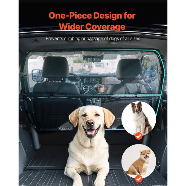 Portable Dog Car Barrier Pet Trunk Divider Gate Vehicles Travel Separator Guard Net For Dog Travel Accessories