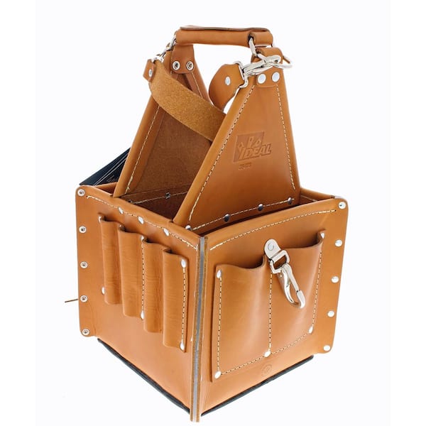 Ideal 35-975 Tuff-Tote Ultimate Tool Carrier, Premium Leather