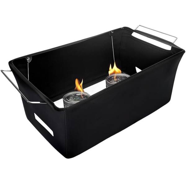 4-Pack Chafer Wind Guard, Flame Retardant Fabric Cover for Buffet Food Warmers, Catering Events