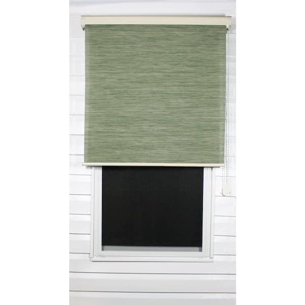 Coolaroo Spring Sage Exterior Roller Shade, 92% UV Block (Price Varies by Size)