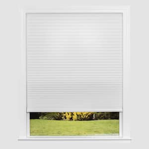 Easy Lift Cut-to-Size White Cordless Light Filtering Cellular Fabric Shade 60 in. W x 64 in. L