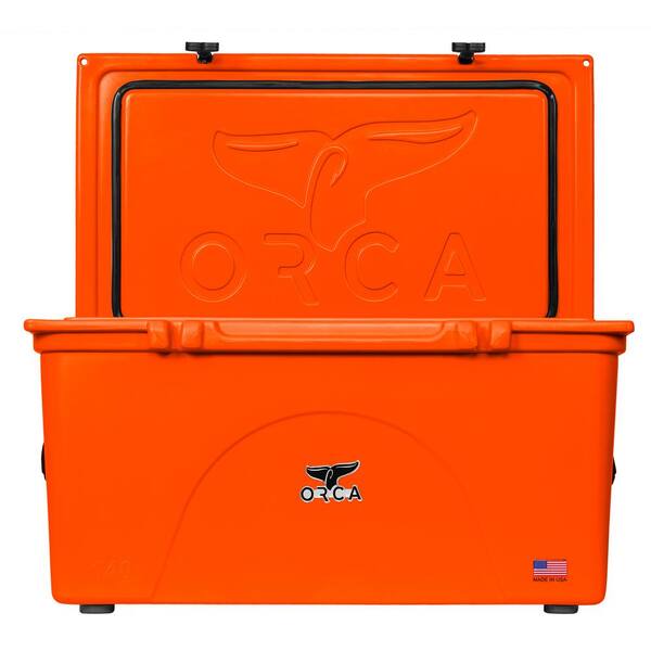 Orange orca hot sale cooler