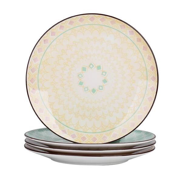 multi colored plates