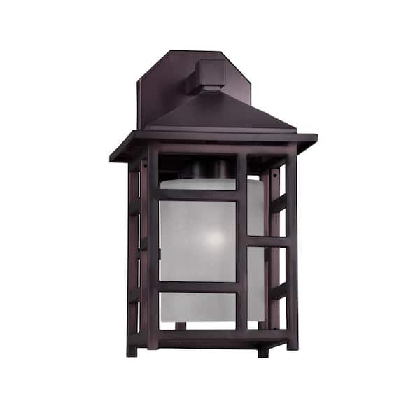 Unbranded 1-Light Antique Bronze Outdoor Wall Sconce