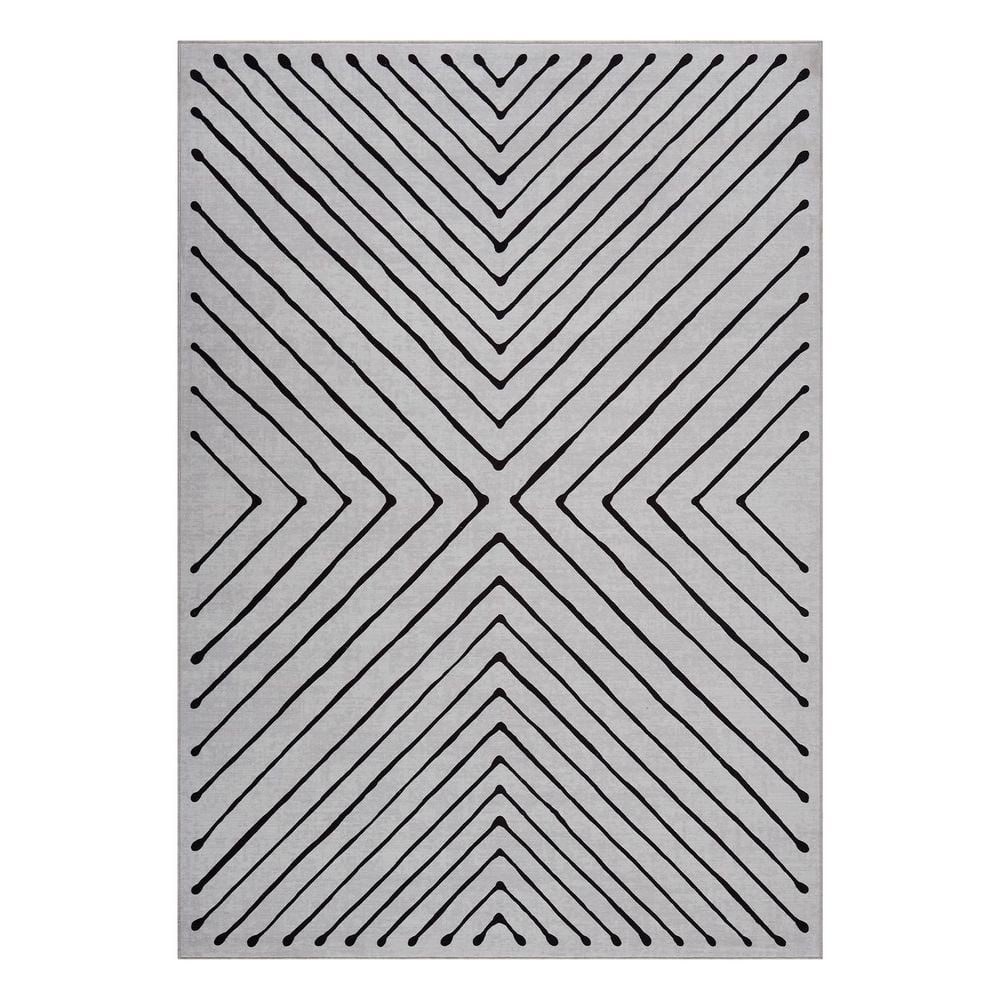 Large Striped Washable Soft Thin Carpet for Bedroom Living Room Home Decor Office Beige 5 ft. x 7 ft. Area Rug price history on PriceWatchPro