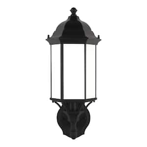 Sevier 1-Light Black Outdoor Wall Lantern