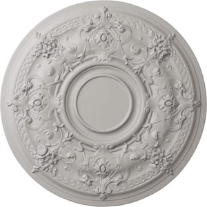 29-1/4 in. x 2 in. Darnay Urethane Ceiling (Fits Canopies up to 7-1/4 in.), Ultra-Pure White